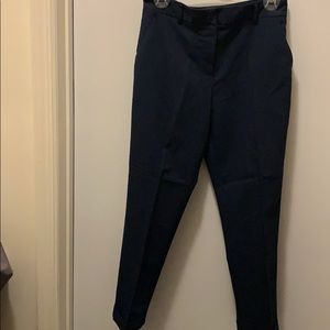 Navy blue slacks